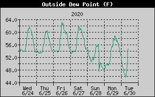 Outside Dewpoint History